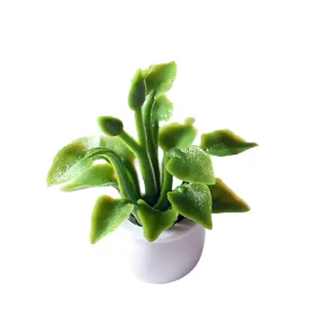 Высококачественная имитационная модель горшечного растения, имитирующая горшечное растение, аксессуары из ПВХ