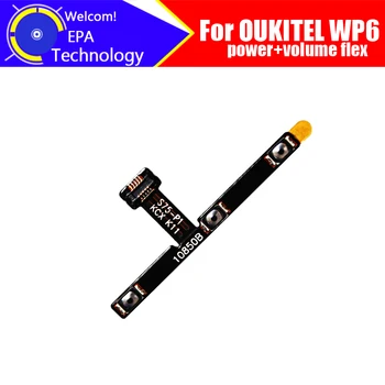 Гибкий кабель боковой кнопки OUKITEL WP6, 100% оригинальная кнопка питания + регулировки громкости, гибкие печатные платы, аксессуары для ремонта гибкого кабеля для OUKITEL WP6.
