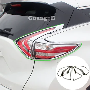 Детектор кузова для стайлинга автомобилей Nissan Murano 2015 2016 2017 2018 2019, Рамка лампы заднего фонаря, накладка для бровей, 4 шт.