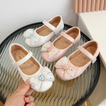 Дизайнерская повседневная обувь на плоской подошве Disney Frozen Elsa Princess для детей, детская обувь на плоской подошве для девочек, детские кроссовки на плоской подошве с круглым носком