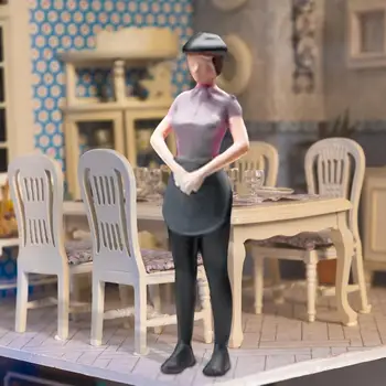 Диорама 1: 64, имитационная модель уличного персонажа, обучающая фигурки людей для миниатюрной сцены, макет аксессуаров для кукольного домика