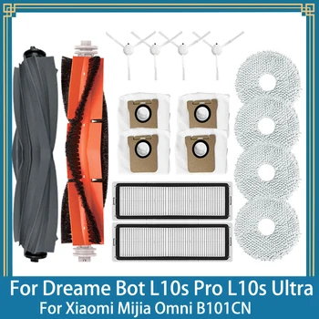Для Dreame Bot L10s Pro L10s Ultra Для Xiaomi Mijia Omni B101CN Универсальные Запасные Части Для Пылесоса Основная Боковая Щетка Hepa Фильтр Швабра