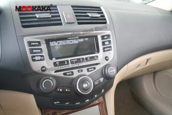 Для Honda Accord 7 2003-2007 Carplay Android 11,0 6 + 128 ГБ Автомобильный стерео радио мультимедийный плеер GPS Навигация головное устройство Автозвук