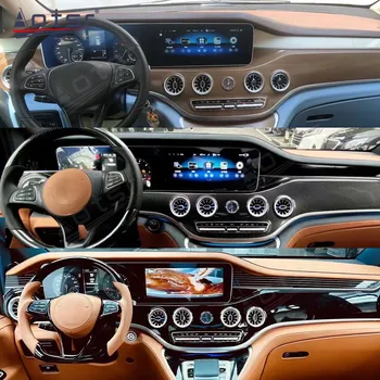 Для Mercedes Benz Vito 3 2014-2020 Android Автомагнитола 2Din Авторадио Стерео Мультимедийный Видеоплеер Экран Головного Устройства GPS Naviga