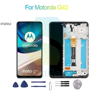 Для Motorola G42 Замена экрана дисплея 2400*1080 XT2233-2 G42 LCD Сенсорный дигитайзер