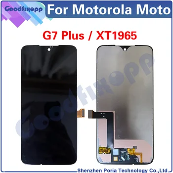 Для Motorola Moto G7 Plus XT1965 G7Plus ЖК-дисплей С Сенсорным Экраном Дигитайзер В Сборе Замена Запасных Частей