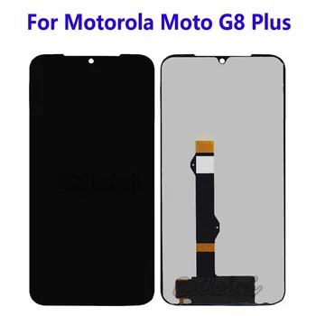 Для Motorola Moto G8 Plus/One Vision Plus XT2019-1 XT2019-2 ЖК-дисплей с сенсорным экраном и цифровым преобразователем в сборе