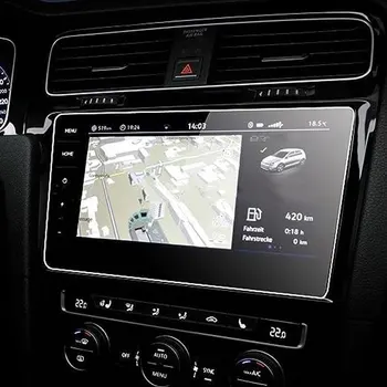 Для Volkswagen golf 7 7,5/facelift 2018-2020 9,2-дюймовая информационно-развлекательная Автомобильная Навигационная Пленка GPS Протектор Экрана Из Закаленного Стекла