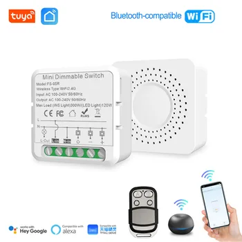 Для Zigbee Smart Dimmer Switch, светодиодных ламп Wi-Fi, затемняемого переключателя, приложения, функции дистанционного синхронизации, реле управления