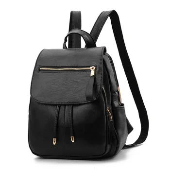 Женский рюкзак, Новые женские сумки через плечо, повседневная школьная сумка, модные рюкзаки для девочек-подростков с клапаном