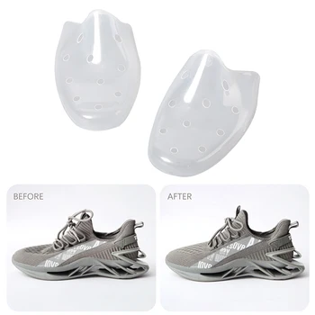 Защита от складок, моющийся протектор, Поддерживающий носок при изгибе, растяжитель для обуви, легкая спортивная обувь