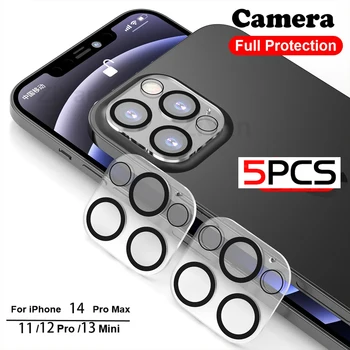 Защитная пленка для объектива камеры с полным покрытием для iphone 14 Pro Max Чехол для iPhone 11 12 13 Pro Max 14 Plus 12 13Mini Защитная пленка для камеры