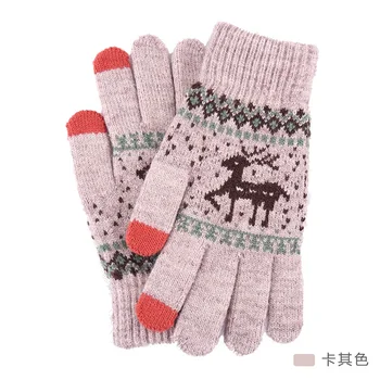 Зимние теплые перчатки унисекс, лыжные перчатки для кемпинга на открытом воздухе, спортивные перчатки с полными пальцами