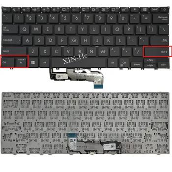 Клавиатура для ноутбука Asus ExpertBook B9 B9450 B9450FA с раскладкой в США без подсветки