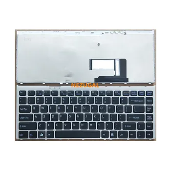 Клавиатура США для Sony Vaio VGN-FW VGN Серия FW с серебристой клавиатурой для ноутбука