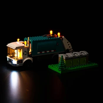 Комплект светодиодных ламп LocoLee 60386 подходит для утилизации строительных блоков грузовиков (только вместе со светотехническими принадлежностями)