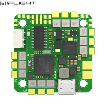 Контроллер полета/ ESC платы iFlight BLITZ Whoop F7 2-6 S 55A AIO с рисунком крепления 25,5 * 25,5 мм для FPV-дрона