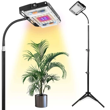 Лампа для выращивания С Подставкой, Светодиодный Напольный Светильник Полного Спектра Для Комнатных Растений, Лампа Для Выращивания С Выключателем US Plug CNIM Hot
