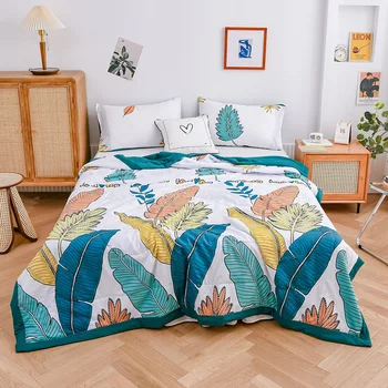 Летнее прохладное одеяло Летнее Одеяло для кондиционирования воздуха Тонкое одеяло Летнее одеяло для студенческого общежития