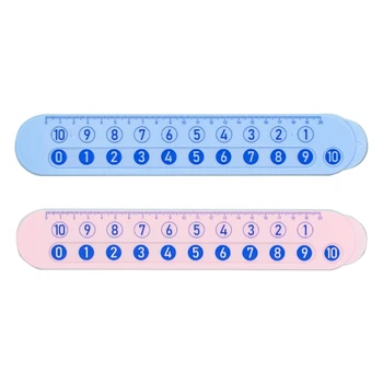 Линейка для подбора чисел для домашней школы, игрушка для подбора чисел, цифровая линейка для декомпозиции, слайд-линейка для аддитивного декомпозиции D5QC