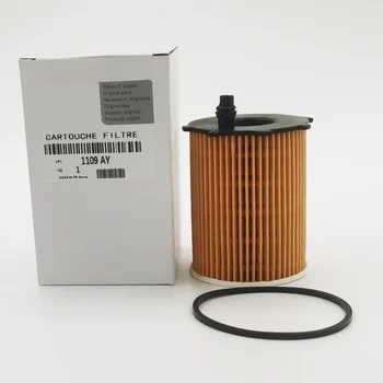 Масляный фильтр для дизельных Citroen Peugeot 1.4 и 1.6 HDI + Ford 1.4 1.5 и 1.6 TDCI 1109AY