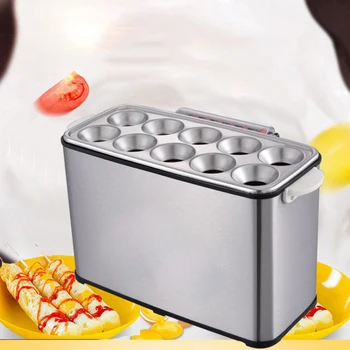 Машина для приготовления яичных сосисок для завтрака Картонная Коммерческая Автоматическая Электрическая Маленькая Двойная ветчина Десять коробок Колбасы Из нержавеющей Стали