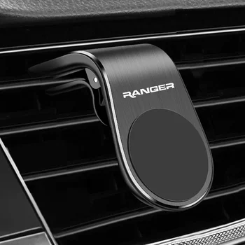 Металлический магнитный автомобильный держатель для телефона Ford Ranger T6, аксессуары для стайлинга автомобилей