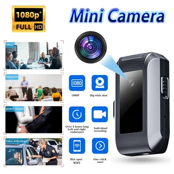 Мини-камера Wifi 1080P Micro Camcorder HD ночного видения, Аэрофотоспорт, защита от встряхивания, Голосовая камера Smart DV, Экспертный наружный рекордер