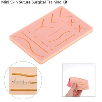 Мини-Силиконовая Накладка для кожи, Шовный Разрез, Хирургическое Травматическое моделирование, Тренировка