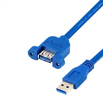 Многофункциональный кабель для быстрой зарядки bold USB 3.0 удлинитель от мужчины к женщине с ушными винтами USB-кабель
