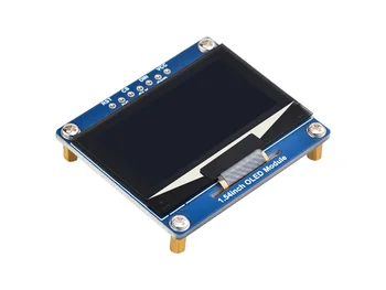 Модуль OLED-дисплея Waveshare Raspberry Pi с диагональю 1,54 дюйма, разрешением 128 × 64, связью SPI / I2C, встроенным чипом драйвера SSD1309