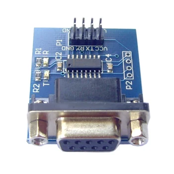 Модуль последовательного порта MAX3232 от RS232 до TTL-модуля с индикатором приемопередатчика