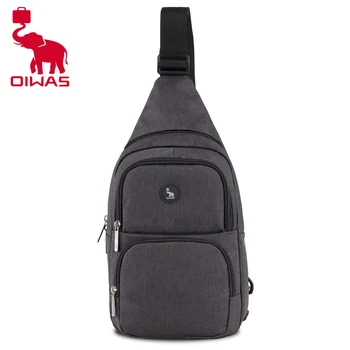 Мужская нагрудная сумка OIWAS, повседневная многофункциональная сумка через плечо, модная мужская сумка-слинг для мальчиков, сумки через плечо для мужчин, дорожная спортивная сумка-мессенджер