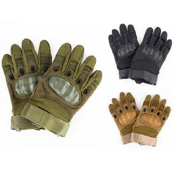 Мужские тактические перчатки Велосипедные перчатки с сенсорным экраном, спортивные камуфляжные военные перчатки для езды на мотоцикле, перчатки для пейнтбола для бега на велосипеде