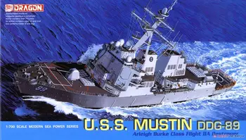 Набор моделей кораблей DRAGON 7044 1/700 в масштабе США Mustin DDG-89 2019