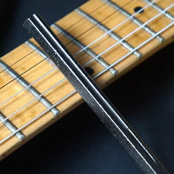 Напильник для укладки гитарных ладов Инструмент для перевязки с узкими/средними/широкими 3 краями Инструменты для ремонта гитары и придания блеска Прочный