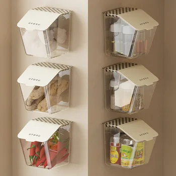 Настенный кухонный ящик для хранения консервации без перфорации, бытовой лук, имбирь, чеснок и другие многофункциональные ящики для хранения