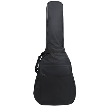 Новинка Новую 41-дюймовую гитарную сумку с подкладкой из полиэстера толщиной 210 мм Можно носить на обоих плечах С боковыми карманами