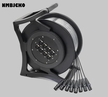 Новые 8-канальные 50-футовые микрофонные разъемы NMBJCKO Stage Audio Snake XLR длиной 15 м