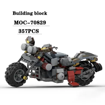 Новый MOC-70829 Супер крутой мотоцикл Мускульный мотоцикл сращивание строительного блока Мальчик Гоночный подарок Модель на День рождения Рождественская игрушка в подарок