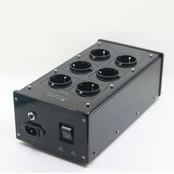 Новый в продаже Аудиофильский Сетевой фильтр Bada LB-5600 Schuko Socket 3300 Вт 15A с Метровой головкой DIY Усилитель