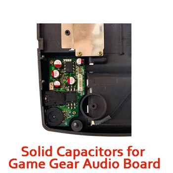 Новый комплект для замены сплошных конденсаторов подходит для игровой аудиоплати Sega для замены оригинальных электролитических конденсаторов