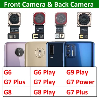 Оригинал для Motorola Moto G6 G7 G8 G9 Plus Play Power Передняя камера Гибкая с модулем задней камеры Гибкий кабель