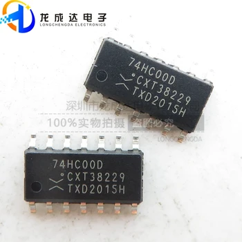 оригинальный новый логический чип 74HC00D, 653 SOP14 с четырехпозиционным 2-входным вентилем NAND