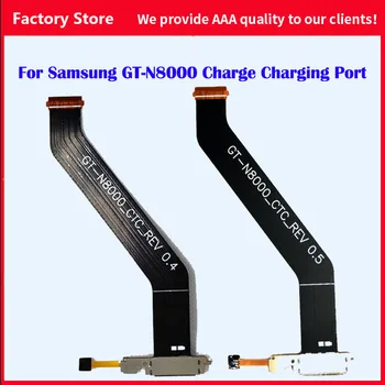 Оригинальный Разъем Док-станции Порт Зарядки USB Микрофон Гибкий Кабель Для Samsung Galaxy Note 10.1 GT-N8000 N8010 0.4 N8000-0.5