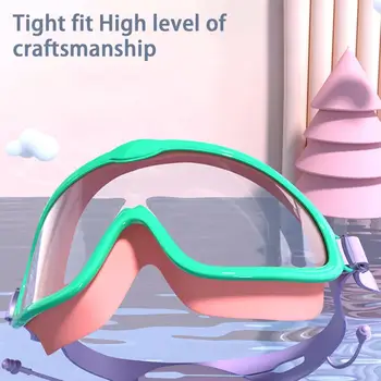 Очки для плавания с защитой от ультрафиолета Силиконовые очки для плавания Защищают глаза Полезные очки для бассейна с четким обзором