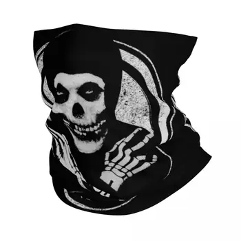 Панк-рок-группа Misfits, Бандана, Зимняя грелка для шеи, женский ветрозащитный шарф для лица, лыжная гетра, повязка на голову