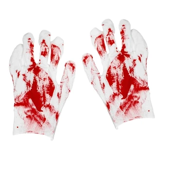 Перчатки для косплея на Хэллоуин Идеально подходят для тематических вечеринок и сценических представлений на тему ужасов Перчатки для косплея на Хэллоуин 28TF