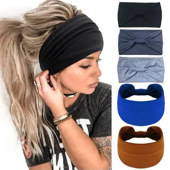 Повседневная повязка на голову для велоспорта и йоги, высококачественная, 10 стилей, впитывающая спортивный пот, повязка на голову, повязки на голову для мужчин и женщин