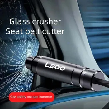Подходит для Mitsubishi L200 2023 2022 2021 Автомобильный аварийный молоток, многофункциональное аварийное устройство для аварийного оформления окон